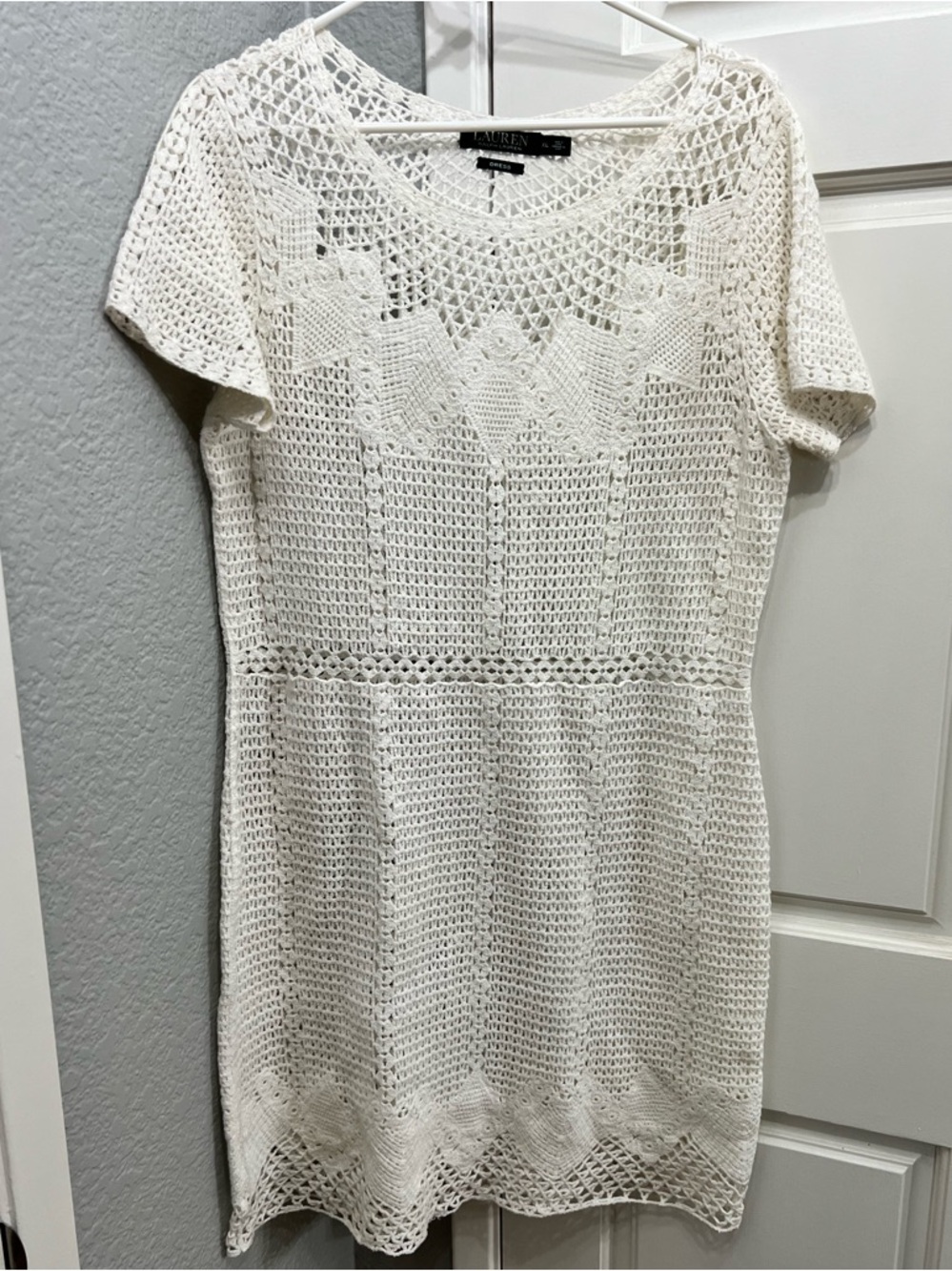 Lauren by Ralph Lauren crochet dress
